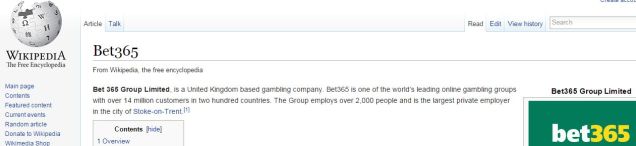 bet365 wikipedia