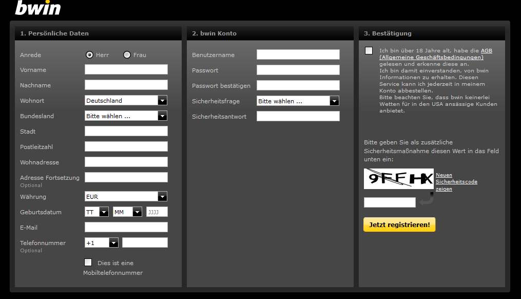 Bwin Anmeldung 1