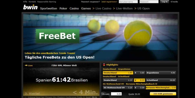 Bwin informationen - Webseite