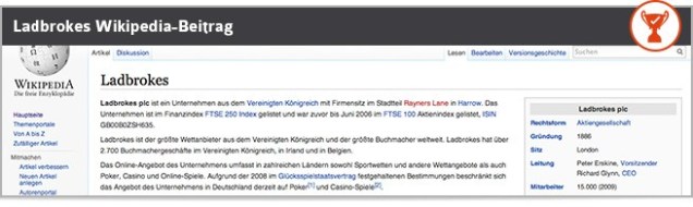 Ladbrokes Informationen Wikipedia