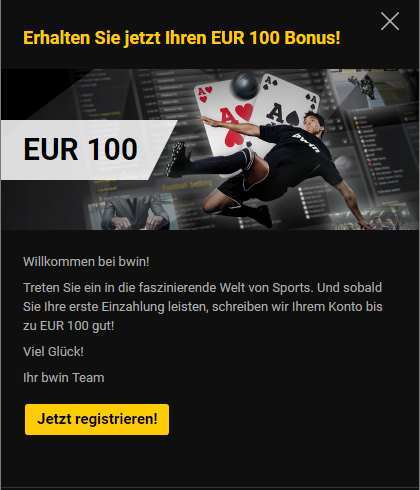 bwin Test - Header