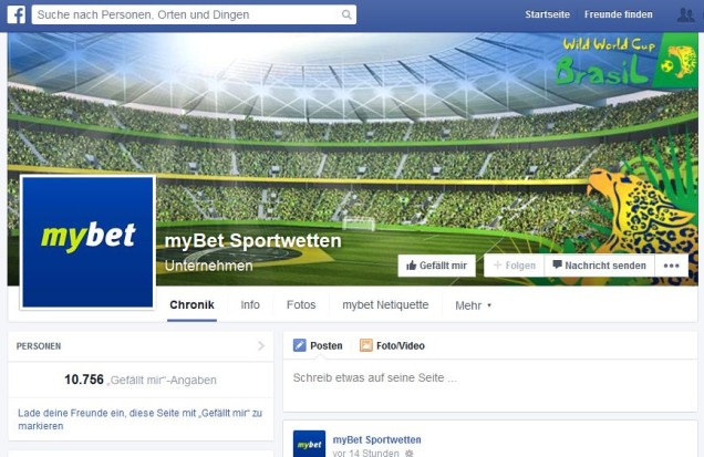 mybet informationen facebook