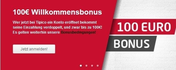 Formel 1 Wetten - Tipico Bonus
