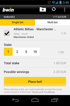 bwin mobile app-android-app