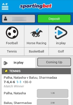 sportingbet app Übersicht