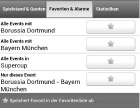 tipico app favoriten