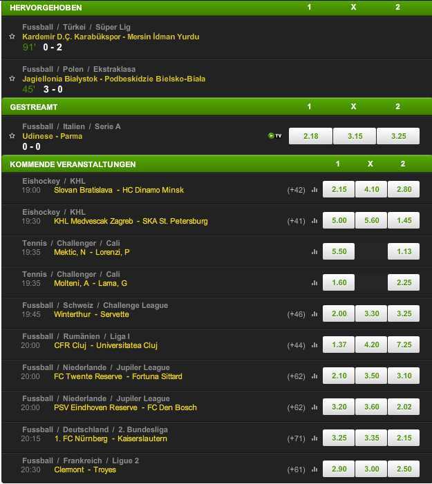 unibet Informationen Live Wetten