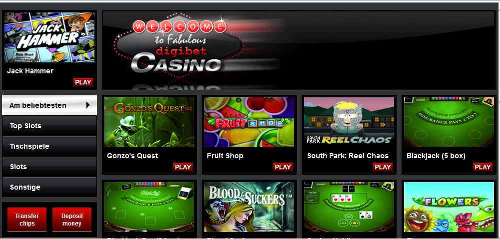 Digibet Erfahrungen - Casino