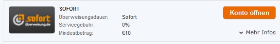 Geld Sportwetten - Betsson Einzahlung