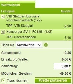 Mybet Erfahrungen - Wettschein