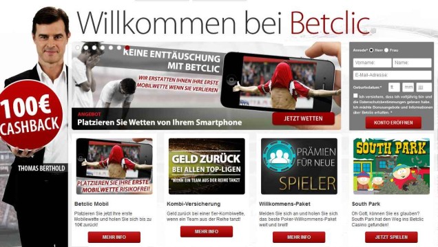 Betclic Informationen - Header