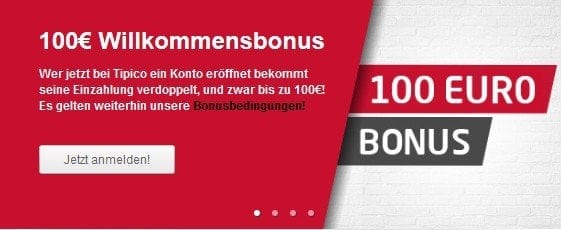 portwettenanbieter - Tipico Bonus