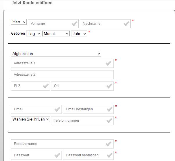 Youwin Informationen - Anmeldung
