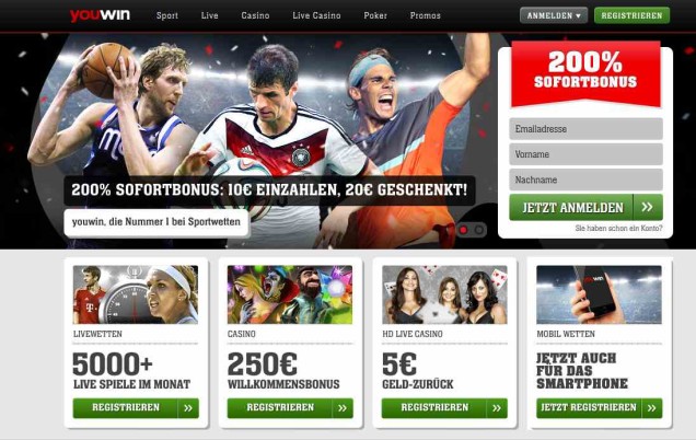 Youwin Informationen - Header