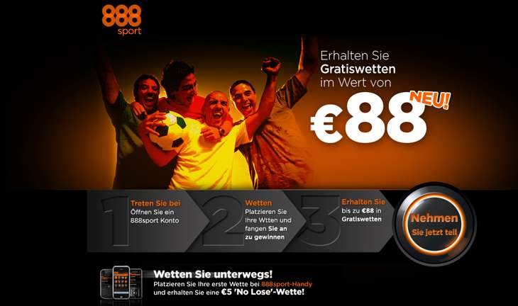 888Sport Informationen - Bonus