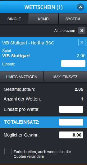 Bigbetworld Erfahrungen - Wettschein