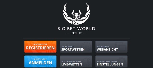 Bigbetworld Informationen - Header