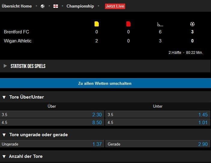 BetAdonis Erfahrungen - Livewetten