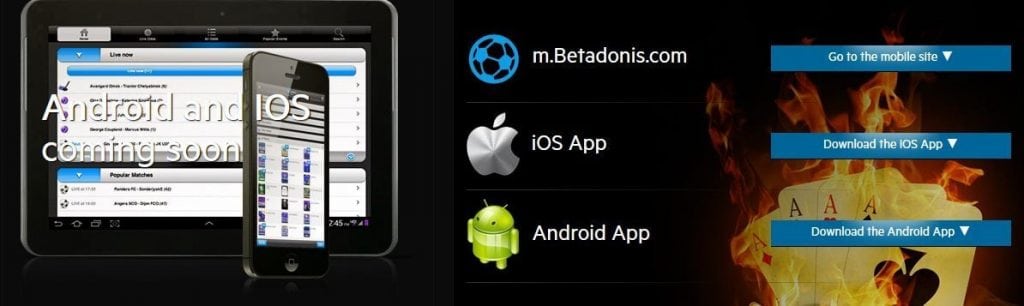 BetAdonis Erfahrungen - Mobil