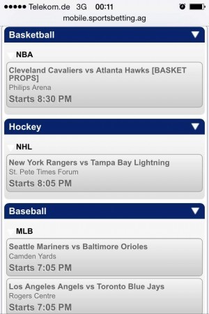 SportsBetting App - Livewetten