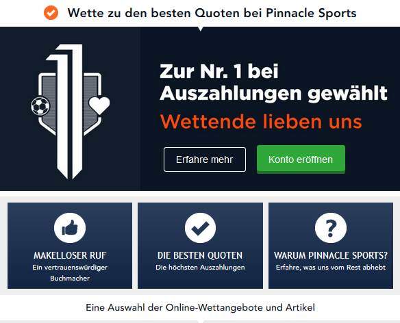 Martingale Strategie - Pinnacle