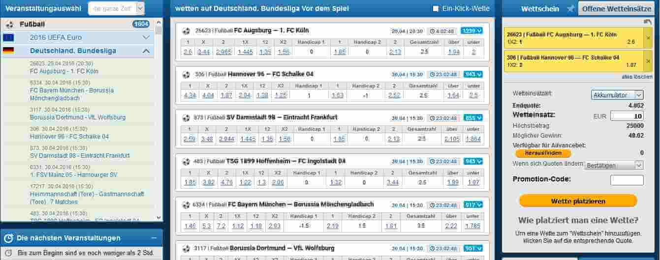 1xbet Erfahrungen - Bedienung