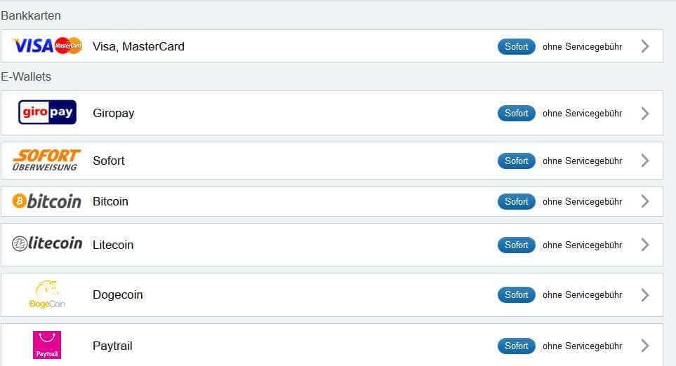 1xbet Erfahrungen - Einzahlung