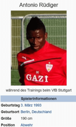 Die Fußball EM – Alle Spieler: Antonio Rüdiger