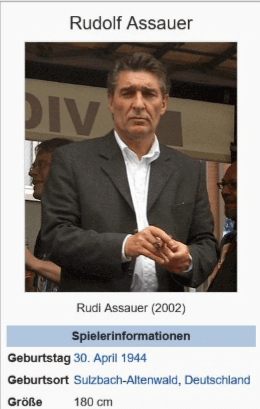 Rudi Assauer / Bild: Wikipedia