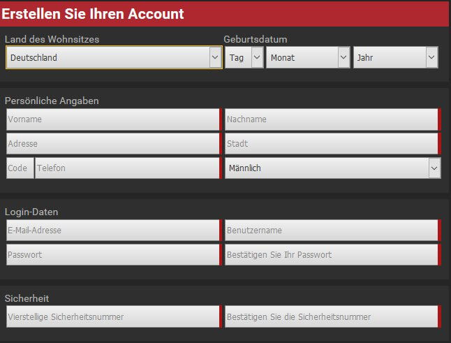 Betolimp - Online Formular