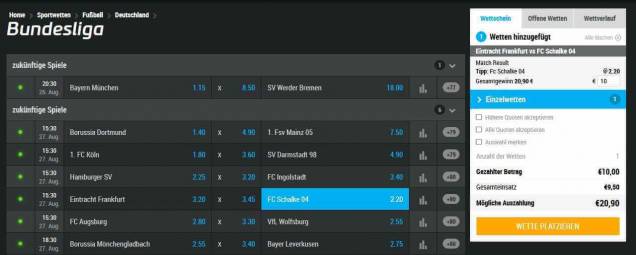 mybet Test - Optik