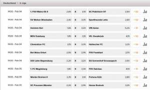 3 Liga - Wetten