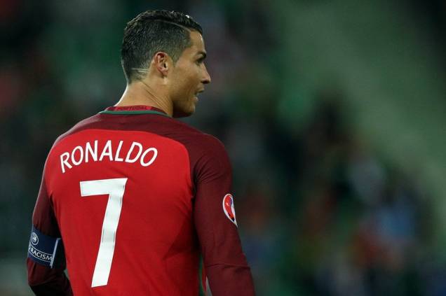 Kapitän Ronaldo im Trikot Portugals bei der EM