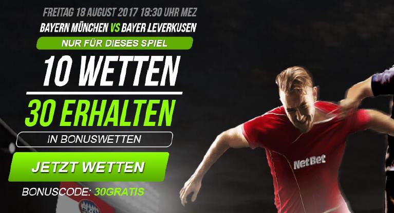 NetBet Bonus - 30 Bonus