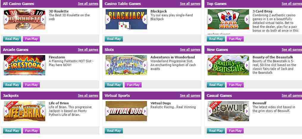 Betdaq Test - Casino