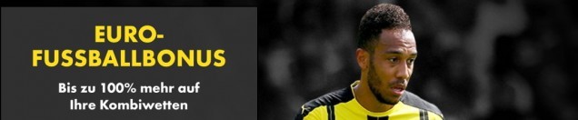 Euro Fußballbonus bei Bet365 – Noch mehr Gewinne mit Kombiwetten