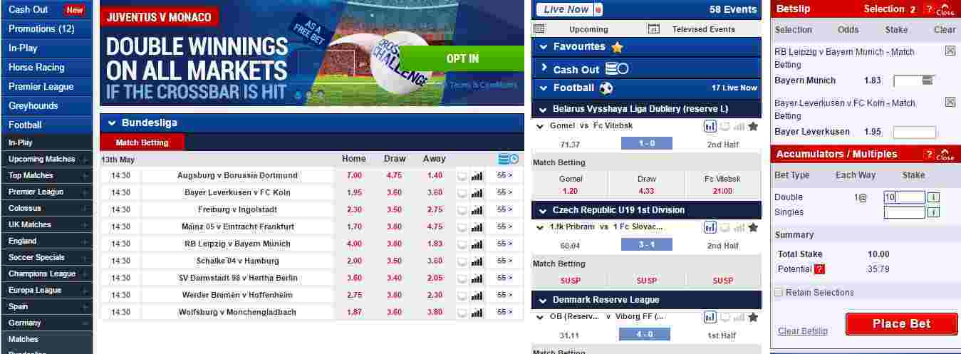 BoyleSports Test - Optik