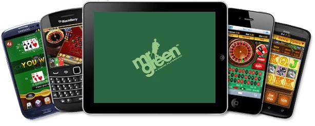 Mr. Green App - Header