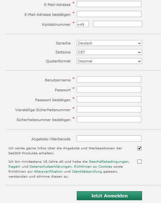 Bet365 informationen zum anmelden 2