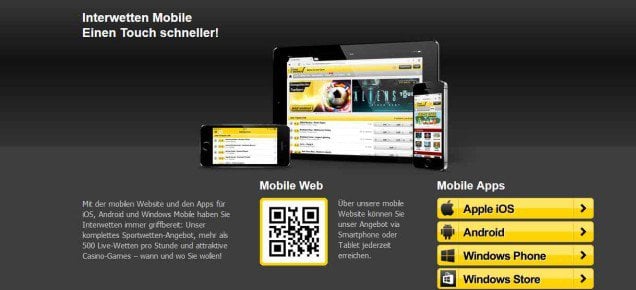 Interwetten mobil